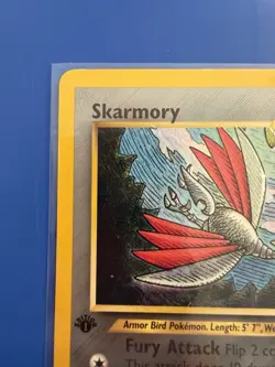 Skarmory - 1st Edition - 23/64 Neo Revelation - Pokemon TCG - 2001 - Image 2