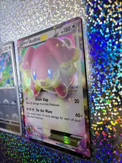 Pokemon TCG: Fates Collide 84/124 Audino EX; Poke Ball Pattern 074/086 Audino - Image 3