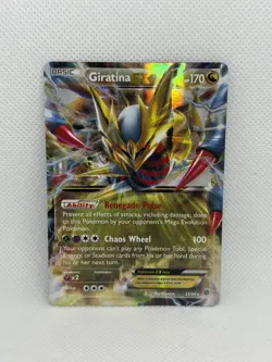Pokemon Giratina EX Ultra Rare 2015 XY Ancient Origins 57/98 - Image 1