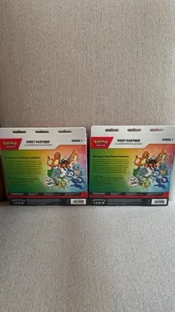 Pokemon TCG First Partner Illustration Collection Series 1 Box New Sealed x2 - Image 2