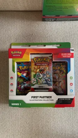 Pokemon TCG First Partner Illustration Collection Series 1 Box New Sealed x2 - Image 3