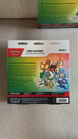 Pokemon TCG First Partner Illustration Collection Series 1 Box New Sealed x2 - Image 4