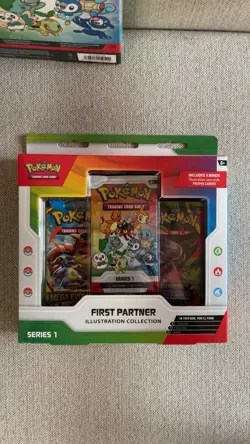 Pokemon TCG First Partner Illustration Collection Series 1 Box New Sealed x2 - Image 5