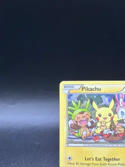 Pokemon TCG 2016 XY Black Star Promo Rare Holo Pikachu XY95 - Image 2
