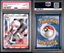 HILDA 2025 Pokemon White Flare Ultra Rare PSA 10 - Image 1