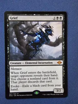 MTG: Modern Horizons 2 - Grief - Mythic Rare - #087 - Image 1