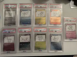 Yu Nagaba Eevee Complete psa 10 sequential - Image 1