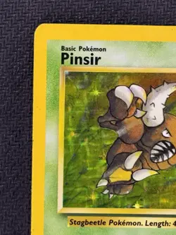 Pokemon TCG Pinsir 9/64 Jungle Holo Rare Card WOTC Moderately Played Condition - Image 2
