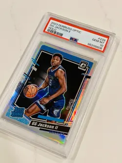 GG Jackson II 2023 Donruss Optic Holo RC #228 PSA 10 Grizzlies Rookie - Image 3