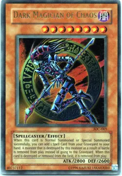 Dark Magician of Chaos Unlimited Ultra Rare Invasion of Chaos IOC-065 LP - Image 1