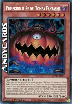 PUMPKING IL RE DEI TOMBA FANTASMI • Segreta • MZMU IT001 • 1Ed • Yugioh! - Image 1
