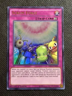 YuGiOh! - Scrum Force DRL3-EN020 Ultra Rare 1st Edition Near Mint - Image 1