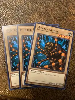 Yugioh Hunter Spider Common MRD 25th Anniversary X3 - Image 1