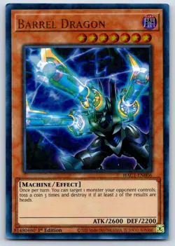 Barrel Dragon - Duel Terminal Ultra Rare - Hidden Arsenal Chapter 1 Yugioh HAC1 - Image 1