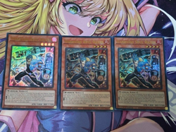 Yugioh 3x Vanquish Soul Razen Ultra WISU-EN016 Wild Survivors 1st Edition NM - Image 1