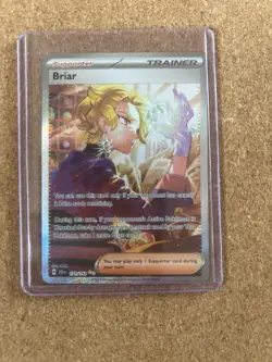 Pokemon Card Briar 171/142 Sv07: Stellar Crown Holo Sir - Image 1