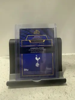 Brennan Johnson Topps Premier League Gold /99 Auto Tottenham - Image 2