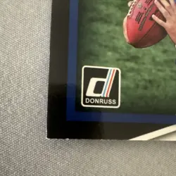 2018 Panini Donruss Josh Allen Rookie Threads Buffalo Bills Rookie Card - Image 3