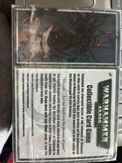 Warhammer 40000 Collectible Card Game Chaos Slaanesh Starter Deck - Image 2