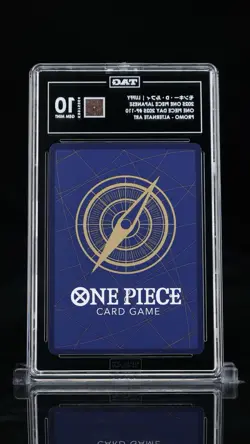 TAG 10 GEM MINT Japanese One Piece 2025 Monkey D. Luffy P-110 ONE PIECE Day'25 - Image 2