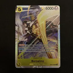 ONE PIECE - BORSALINO - EB04-058 - SUPER RARE ENGLISH OP15 / EB04 -NEW - Image 1