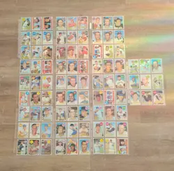 1969 Topps Baseball Lot 91 Cards, EX-NM / NRMT, HOF Stars, Ellis, NO DUPES - Image 1