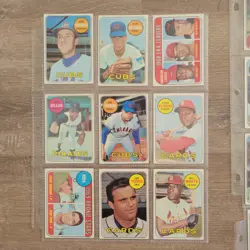 1969 Topps Baseball Lot 91 Cards, EX-NM / NRMT, HOF Stars, Ellis, NO DUPES - Image 2