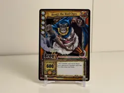Bandai One Piece CCG Card Game Brogy the Red Ogre Gold Rare '06 - Image 3