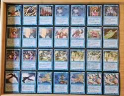 Magic The Gathering Lot 28 Cards Alliances Blue LP - Image 1