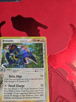 LP- Armaldo Delta Species 1/110 Holon Phantoms Holo Pokemon Card - Image 5