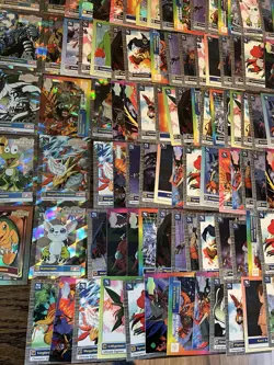 Bandai Digimon CCG 1999 1st Edition, Foil & Regular MASSIVE 130+ card lot LP 💥 - Image 5