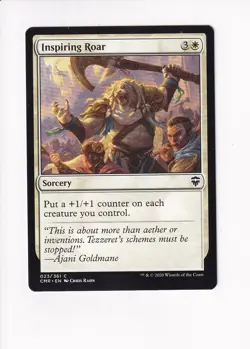 2020 MAGIC THE GATHERING MTG COMMANDER LEGENDS INSPIRING ROAR (#2) (X) - Image 1