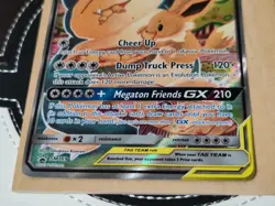 Eevee & Snorlax GX Tag Team SM169 Black Star Promo Pokemon Card 2019 - Image 2