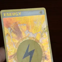 Lightning Energy 108/110 Holo Rare Holon Phantoms Pokemon Card DMG - Image 3