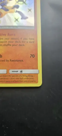 Pokemon Lucario SV22/SV94 Hidden Fates Shiny Vault Shiny Holo Rare Card - Image 4
