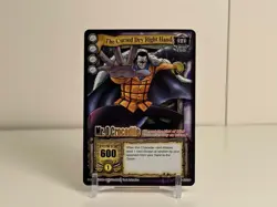Bandai One Piece CCG Card Game Crocodile The Cursed Dry Right Hand Gold Rare '06 - Image 3