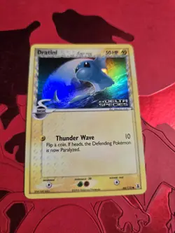 MP Dratini Reverse Holo EX Delta Species 66/113 Common Pokemon Card - Image 1