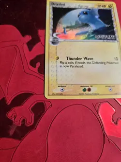 MP Dratini Reverse Holo EX Delta Species 66/113 Common Pokemon Card - Image 3