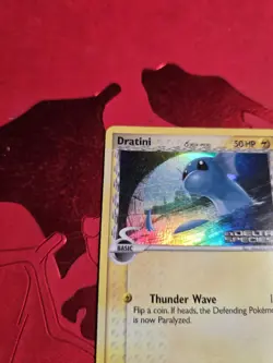 MP Dratini Reverse Holo EX Delta Species 66/113 Common Pokemon Card - Image 4