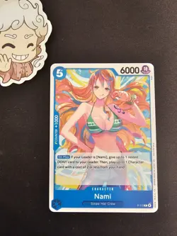 P-112 Nami PROMO - One Piece Card TCG - Heronies Battle Pack English NM/M - Image 1