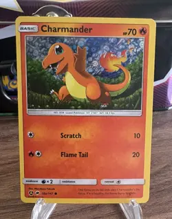 Pokemon TCG Charmander Alternate Cosmos Holo Promo Card 18a/147 - Image 1