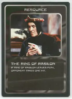 Doctor Who MMG CCG - "The Ring of Rasilon" Resource Card - Image 1