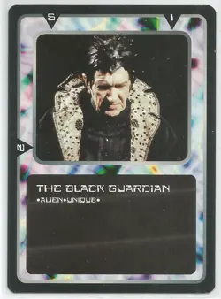 Doctor Who MMG CCG - "The Black Guardian" Character Card - Image 1