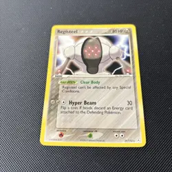 Pokemon Card EX Holon Phantoms Registeel 29/110 Rare - Image 3