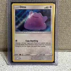 Ditto - 17/18 - Detective Pikachu Holo Rare Pokemon Card - NM - Image 1