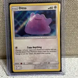 Ditto - 17/18 - Detective Pikachu Holo Rare Pokemon Card - NM - Image 2