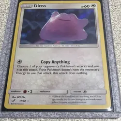 Ditto - 17/18 - Detective Pikachu Holo Rare Pokemon Card - NM - Image 4