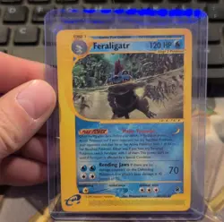 Feraligatr Expedition Base Set 047/165 Rare Pokemon Card 120 HP Stage 2 English - Image 1