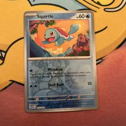 Squirtle - (Reverse Cosmos Holo) (Costco Exclusive) 007/165 Miscellaneous Cards - Image 3