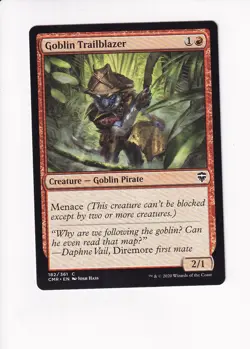 2020 MAGIC THE GATHERING MTG COMMANDER LEGENDS GOBLIN TRAILBLAZER (#2) (X) - Image 1